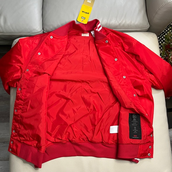 NWT - Levi's Gold Tab Women's Baseball Jacket - Size M - Picture 9 of 16